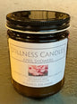 April Showers Natural Soy Candle 8 oz brown vessel