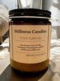 Cozy Flannel Natural Soy Candle 8 oz Brown Vessel