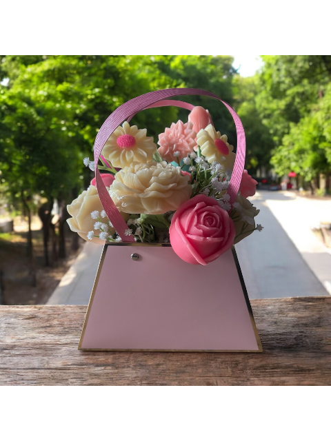Candle Wax Melt Floral Bouquet