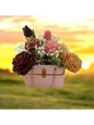 Floral Wax Melt Bouquet in Purse Gift Box