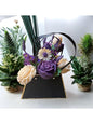 Candle Wax Bouquet in Purse Gift Box