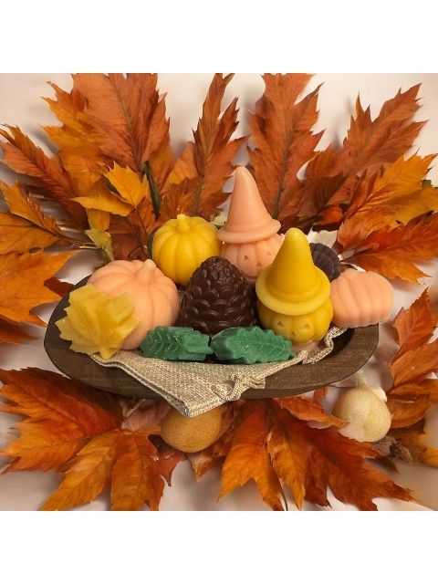 Pumpkin Pecan Wax Melt Center Piece