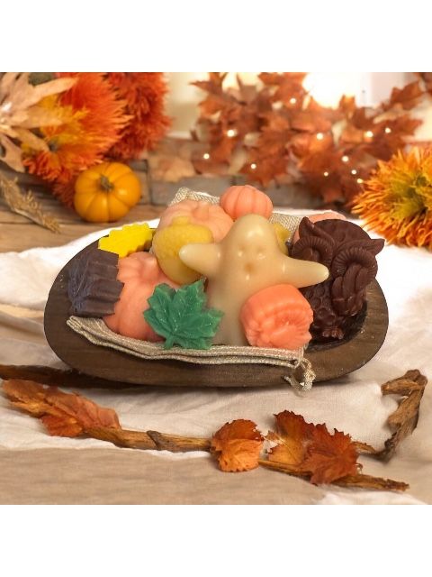 Pumpkin Pecan Wax Melt Center Piece